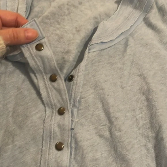 ✨NWOT ✨ WE THE FREE Love Language Tank in Dew Shine 🩵 - Picture 8 of 13